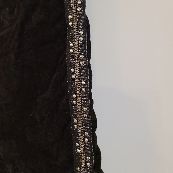 Magic pants black corduroy with trim - Picture 3 of 3